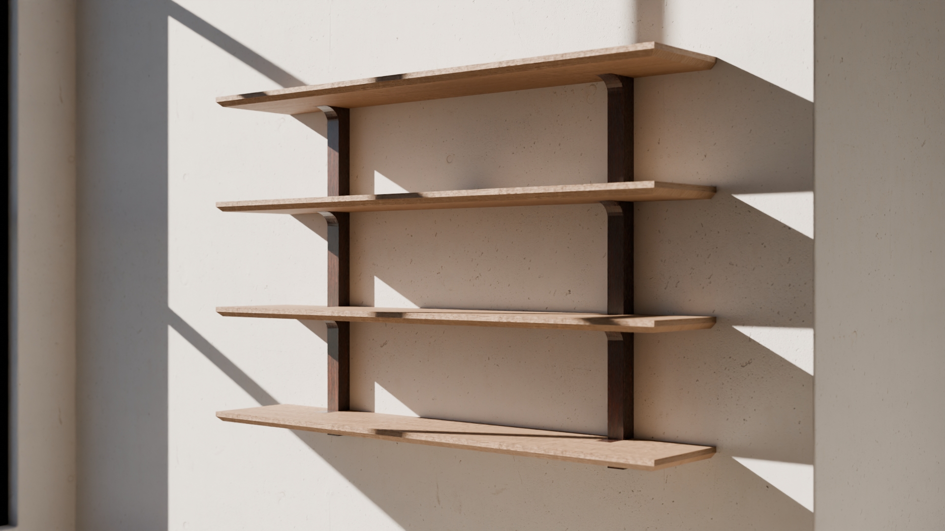Snedkerreol i massiv træ med mulighed for at vælge materiale, detaljeret håndværk og skræddersyet design.