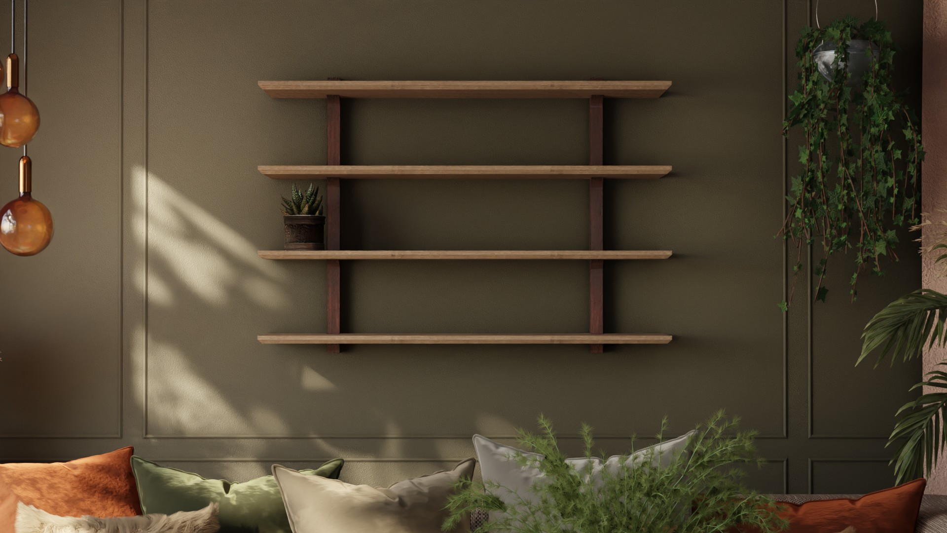 Snedkerreol i massiv træ med mulighed for at vælge materiale, detaljeret håndværk og skræddersyet design.