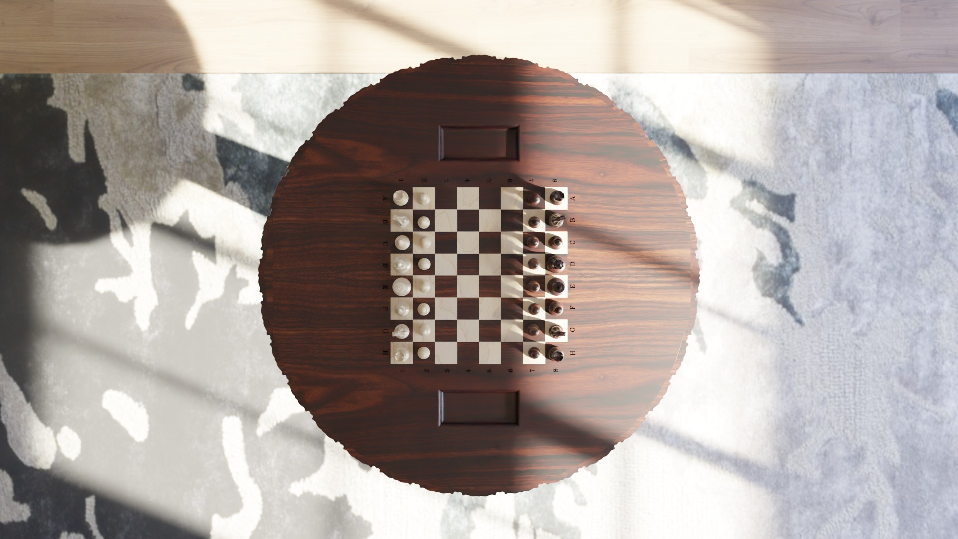 Rundt Skakbord